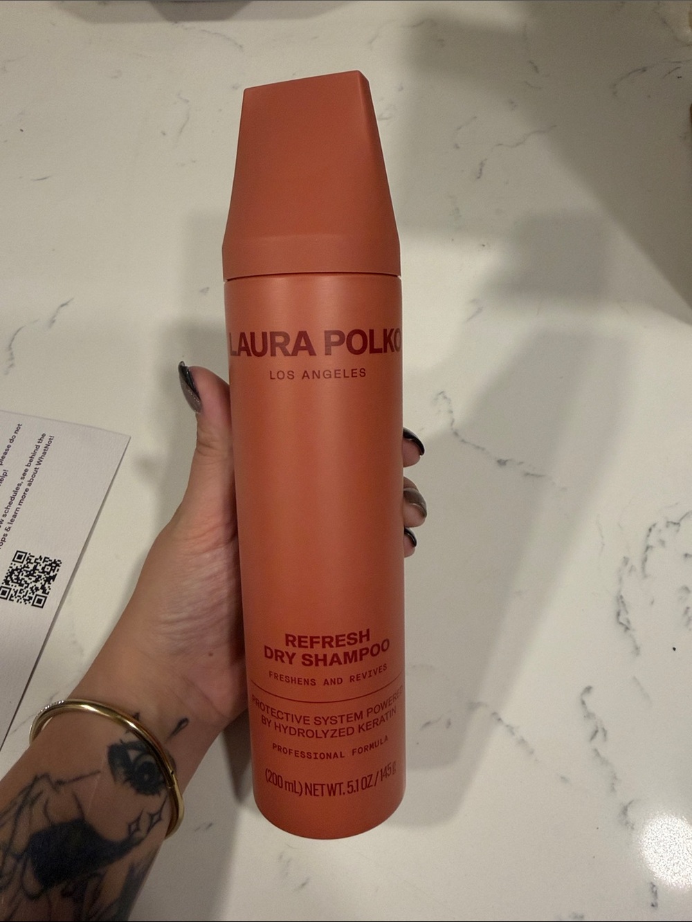 Refresh Dry Shampoo — Terracotta Orange